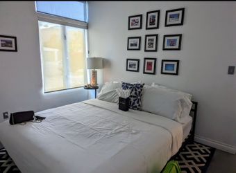Queen size mattress and frame