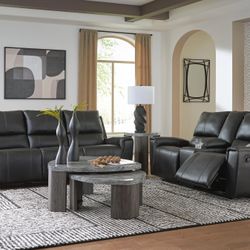 Leather Recliner Sofa And Loveseat 