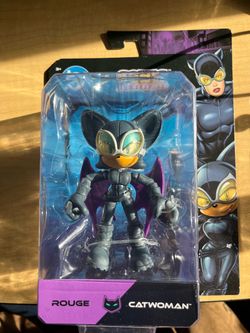 Jakks Sonic The Hedgehog X DC Rouge The Bat As Catwoman Figure