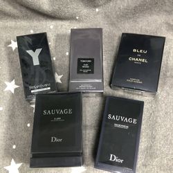 Dior Chanel YSL TF perfumes 