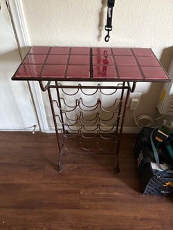 Free wine rack/entry table