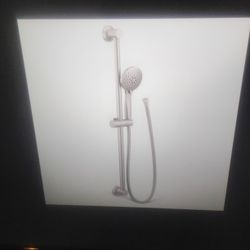 New Moen Performance Multi Function 5-spray Hand Shower 30 in. Sliding Wall Bar In Brushed Nickel 