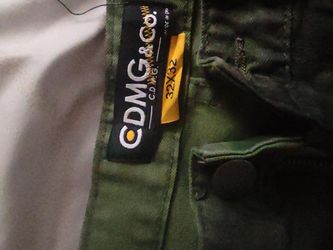 CDMG & Co. Olive Green Cargo Jeans – Men's 32x32