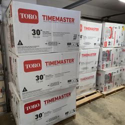 Brand new Toro Timemaster 30" LAWNMOWERS. 
Model 21219 
Warranty included 
Free Assembly 
$1339