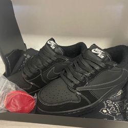Travis Scott x Air Jordan 1 Retro Low OG SP ‘Black Phantom’