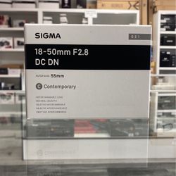 Sigma 18-50mm F2.8 For Sony