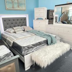 Lyssa Queen 5pcs Bedroom Set