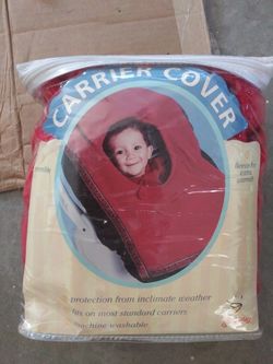 Baby carrier cover