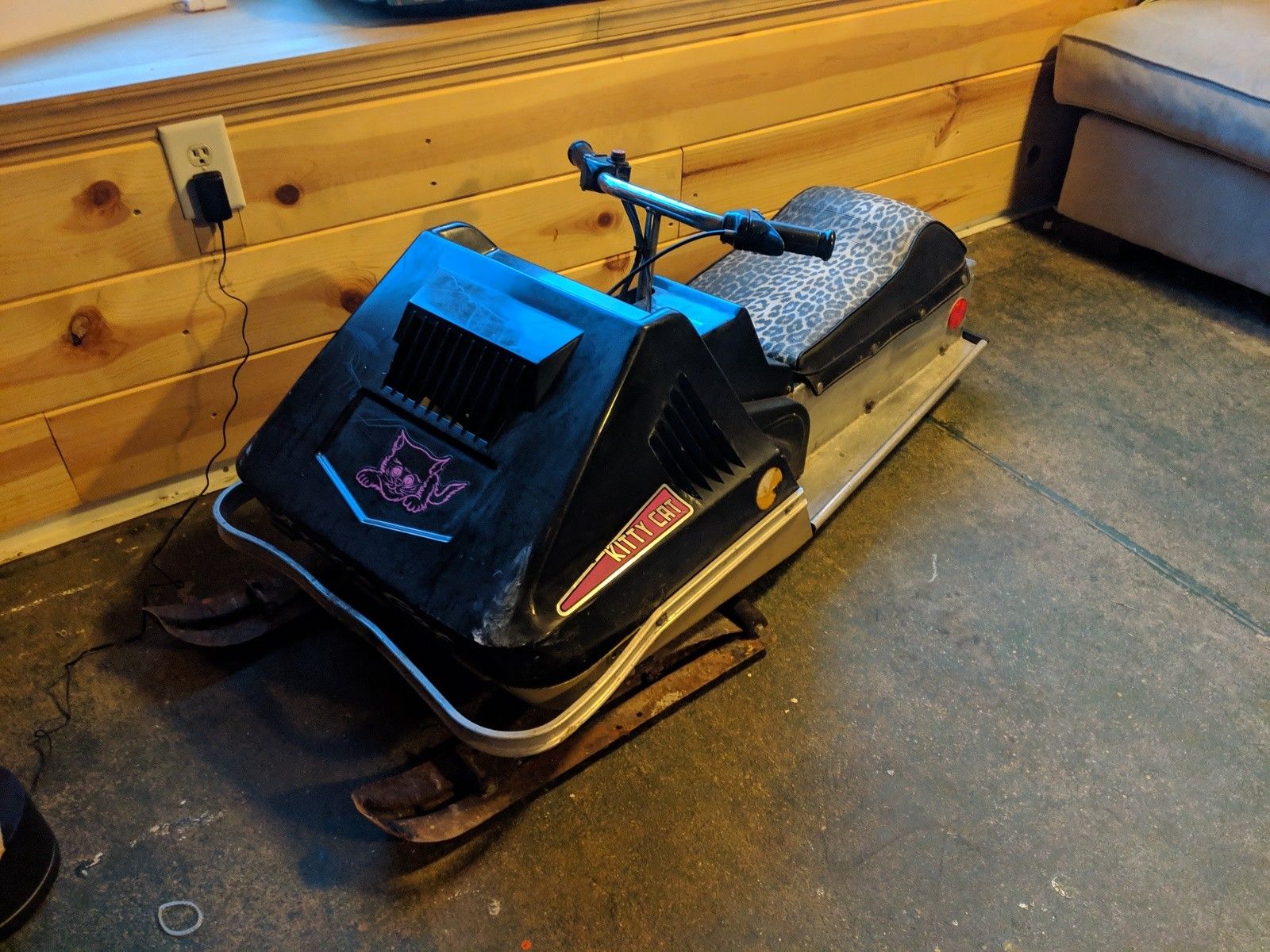 1972 Arctic cat kitty cat super rare kids 90cc snowmobile for Sale in