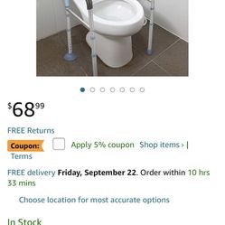 Toilet Safety Rails 