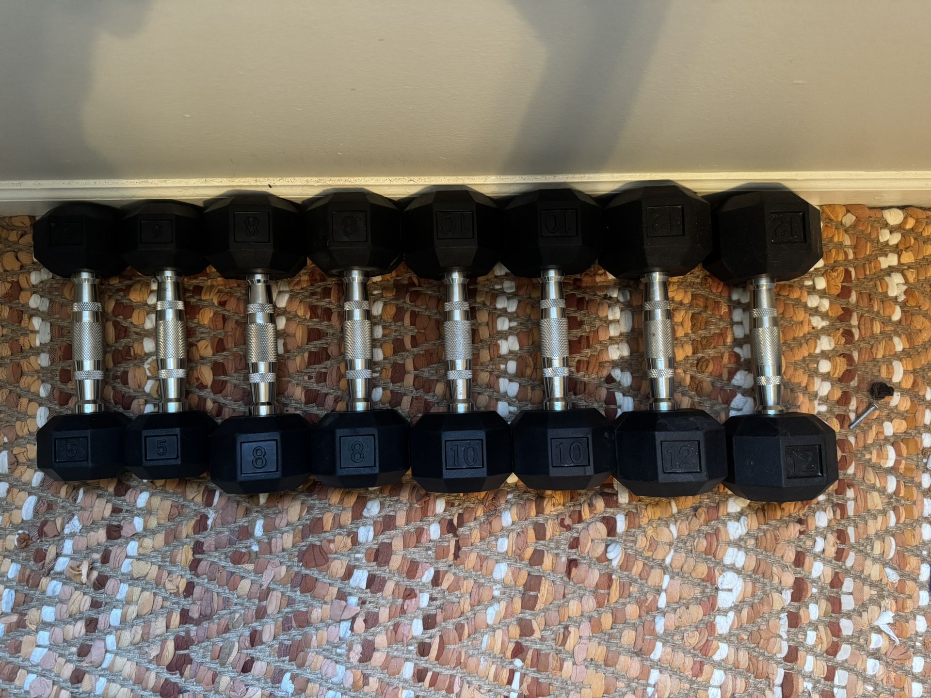 Ignite by SPRI Dumbbell Set — 5, 8, 10, 12 lb Pairs