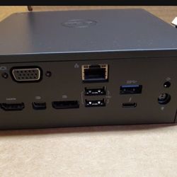 Dell Docking Station –HDMI, DISPLAYPORT, VGA, C - PORTS, USB 3.0

