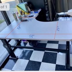 Desk up and down L - Desk