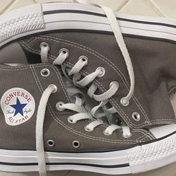 Converse High Tops / Gray - 6.5 Womens - Worn a few times