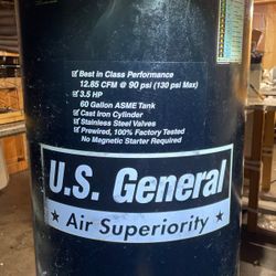 60 Gallon Air Compresor No Need For It Any More