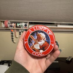 The Tin Box Company A Lump Of Coal Holiday Collectible Tin For The Naughty