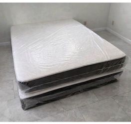 Queen Mattress Set – Medium – Brand New – Delivery Available 🚚