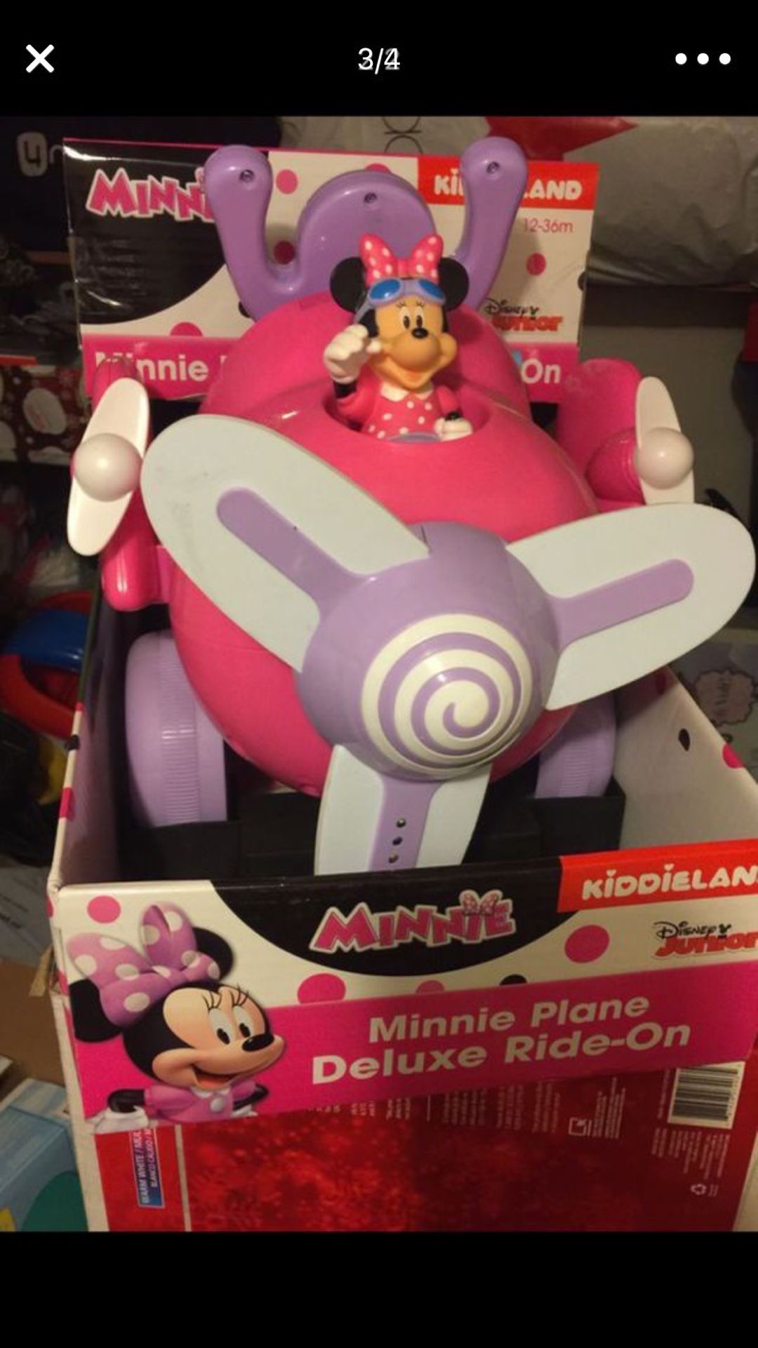Minnie plane deluxe ride on 2025