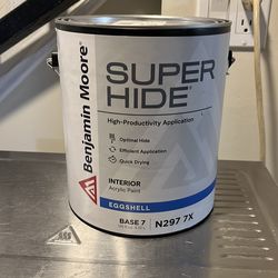 Benjamin Moore, Creamy White, 5 gallons