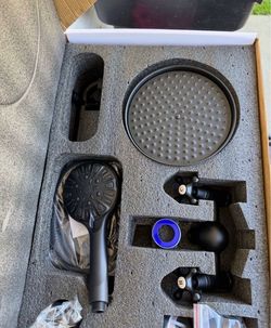 Matte Black Shower System Set and gold and silver sets $150 each set