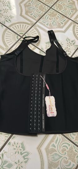 Luxx Curves Black Waist Trainer Vest