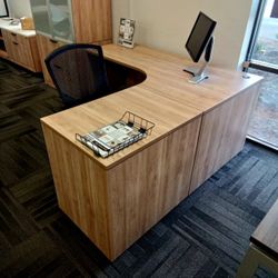 L Shape Desk | Inner Curve