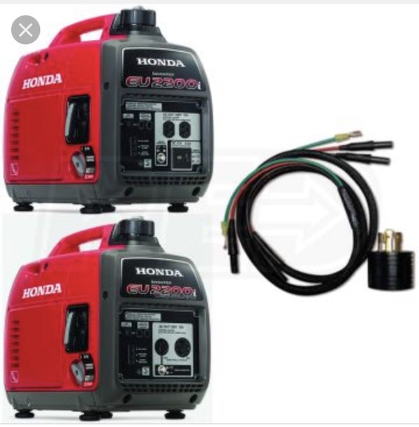 Honda EU2000i and EU2000 Companion generator Parallel Cable/RV Adapter