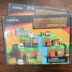 2 Divided Magnetic Blocks For Kids