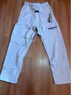 Essentials sweats size small light oatmeal