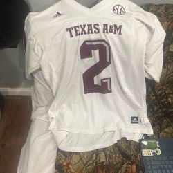 Texas A and M Johnny Football #2 Home Jersey