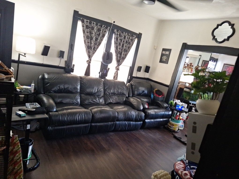Dura Blend Double Recliner Sofa & Recliner