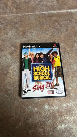 High School Musical Sing It! PS2