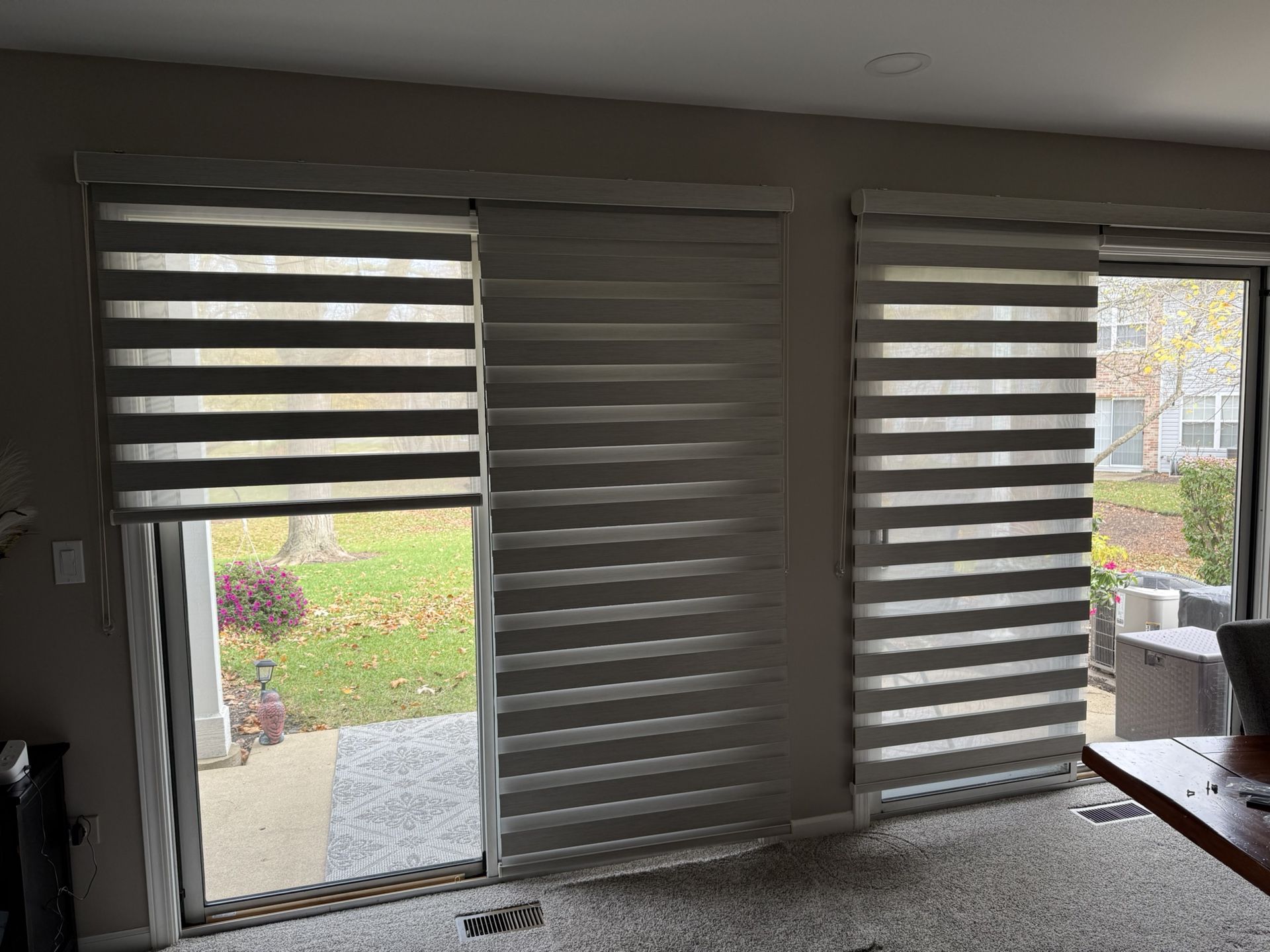 Banded Patio Door Blinds