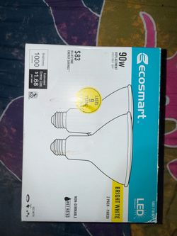EcoSmart 90W LED PAR38 Bulbs 2-Pack