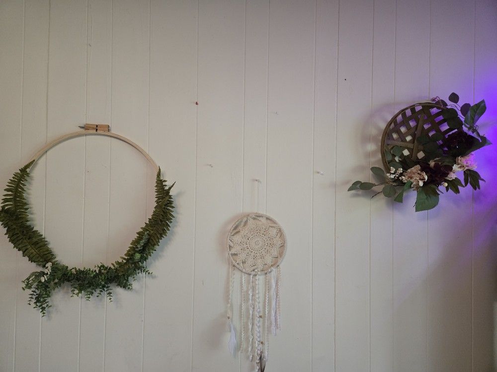 Two Decorative Wreaths