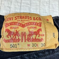 Levi 501 Jeans 30 30