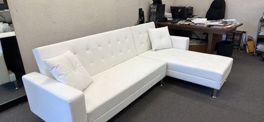 New 99x62 sleeper sectional futon couch / free delivery