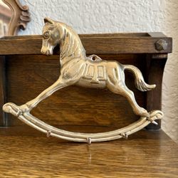Brass Pony Key Holder