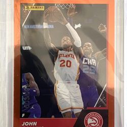 20221-22 Panini-NBA Stickers And Card Collection John Collins Red Foil Card /099