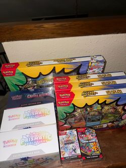 Pokemon Sealed - Ascended Heroes, Prismatic, Chaos Rising