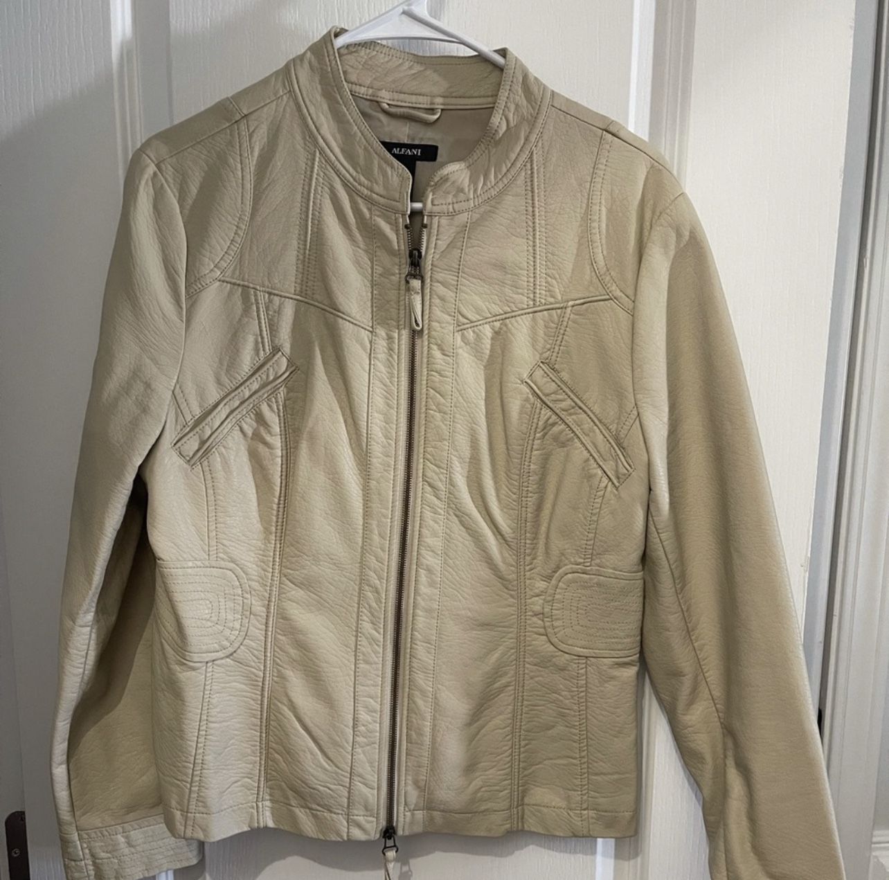 Alfani Leather Jacket 