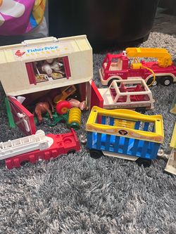 Vintage Fisher Price items