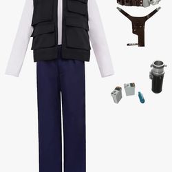 Han Solo Men Knight Costume Cosplay Full Set Knight Accessories Holster Belt Halloween Outfit