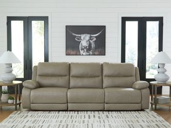 Brannigan Pebble 3-Piece Dual Power Reclining Modular Sectional
