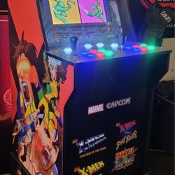 Street Fighter Arcade1up Cabinet With Over 15,000 Video Games 