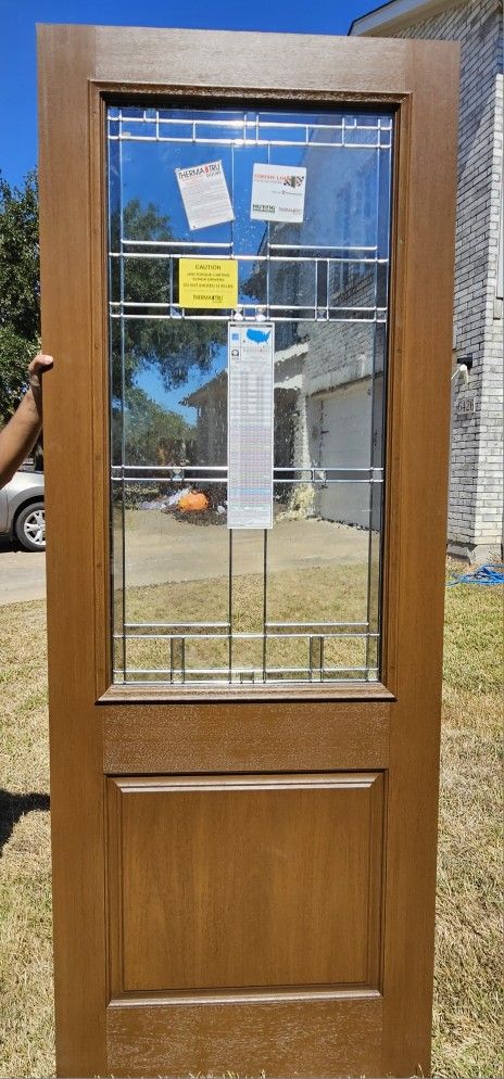 36"×96" Fiberglass Entry Door