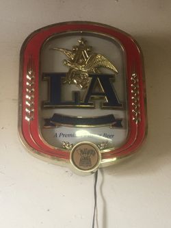 LA Beer Sign