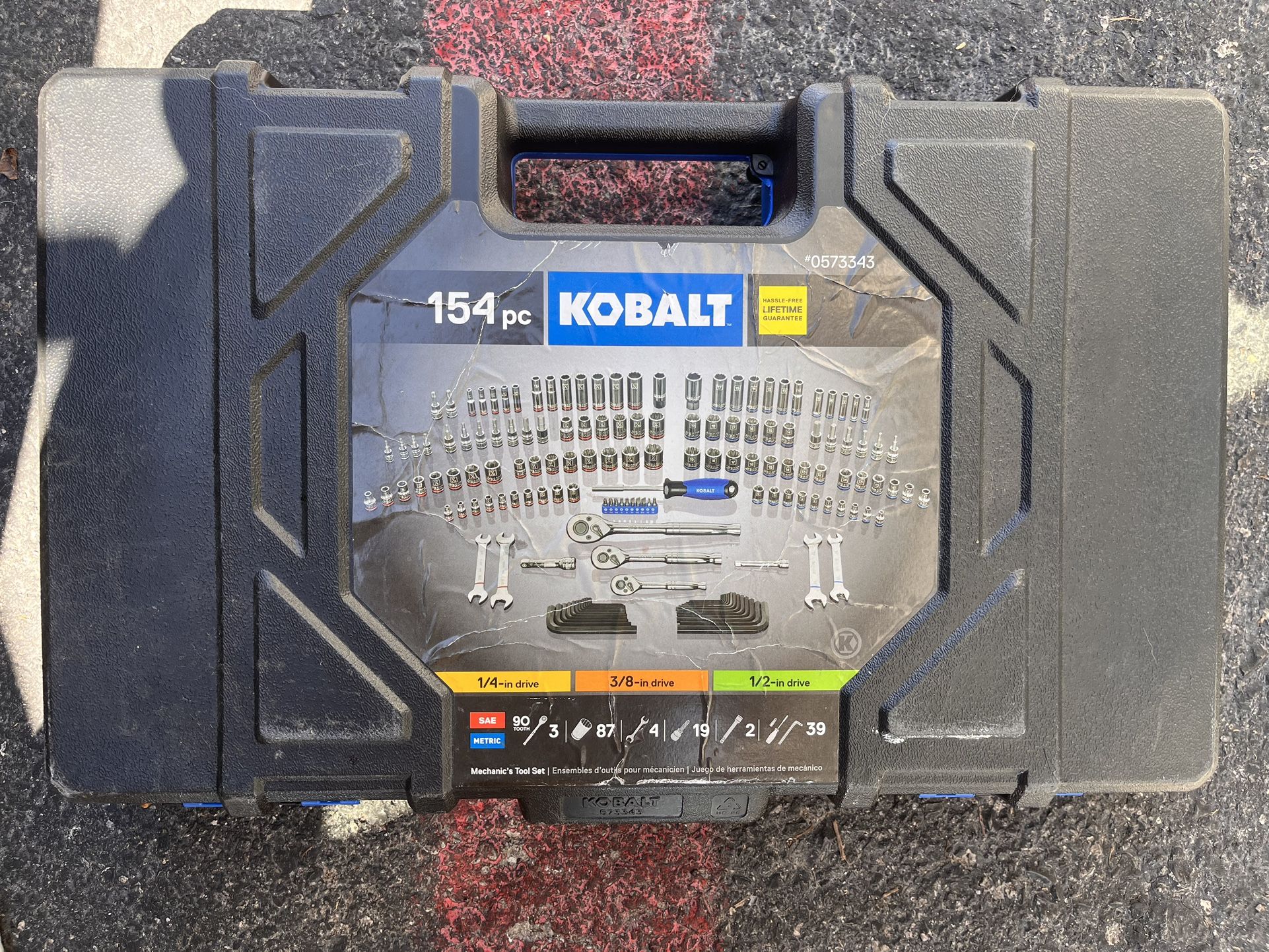 154 Piece Socket Set Kobalt