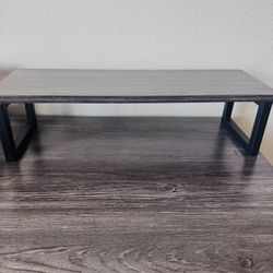 Wooden Grey Monitor stand