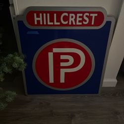 Parking Sign Hillcrest